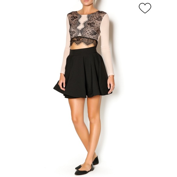 NWT Luxxel Flared Skater Skirt - Picture 3 of 16